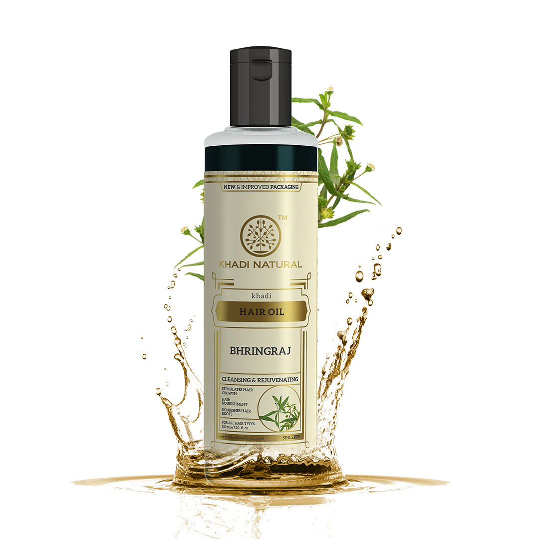 Khadi Natural Bhringraj Hair Oil - 210ml