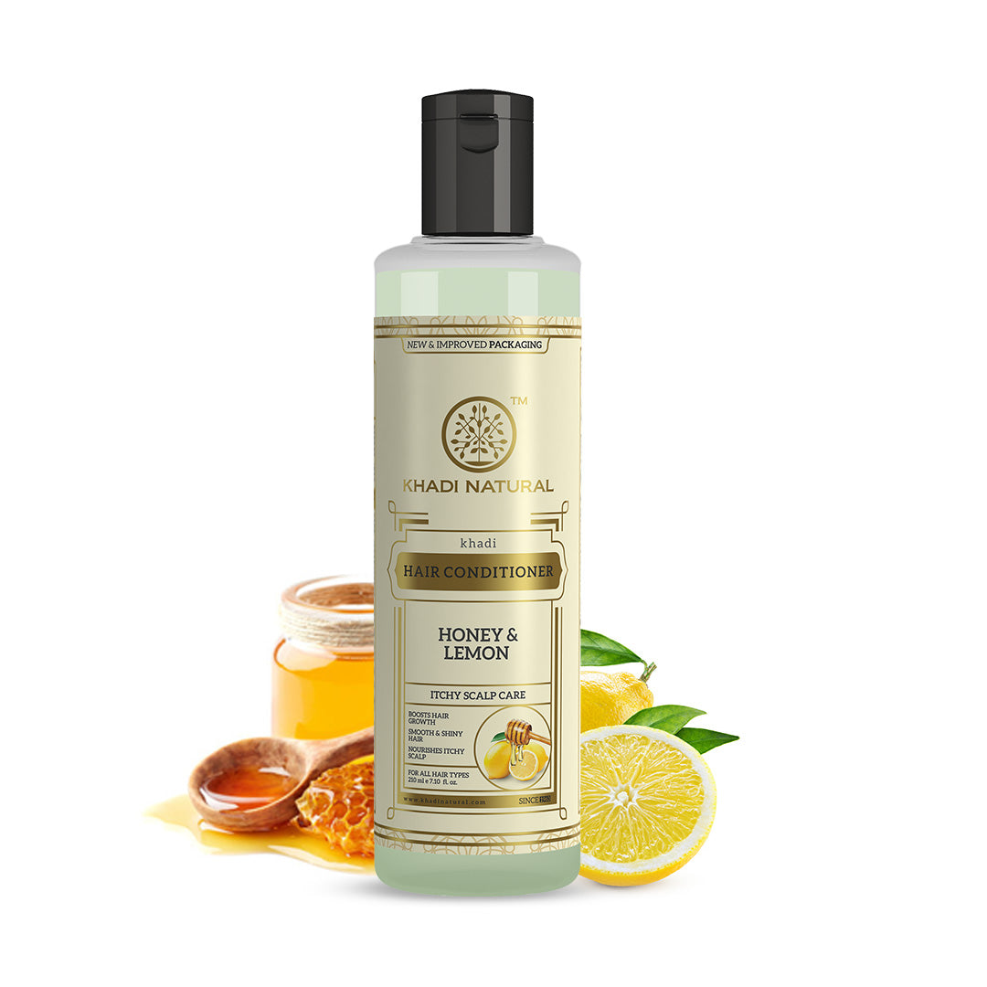 Khadi Natural Honey & Lemon Hair Conditioner 210 ml