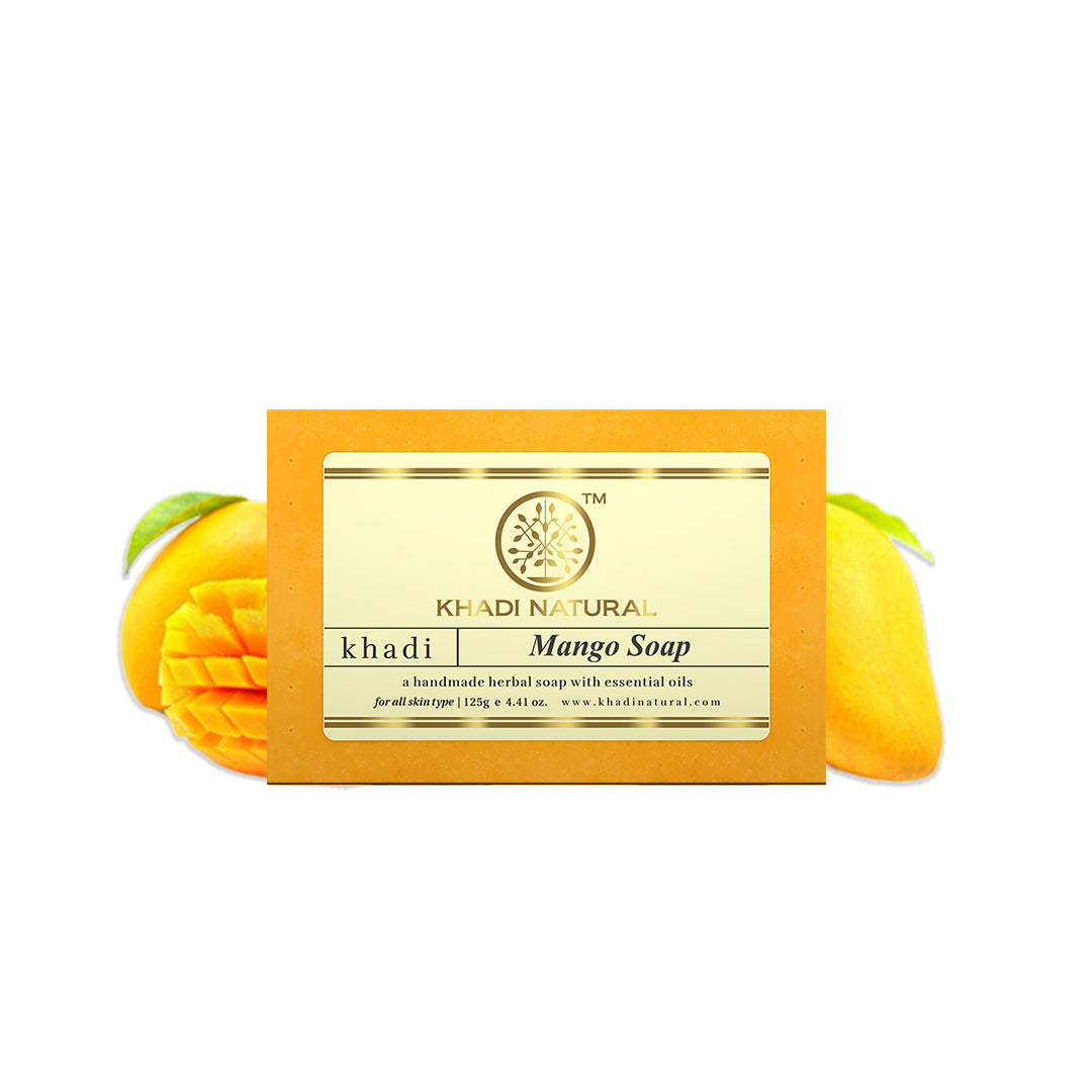 Khadi Natural Mango Soap - 125gm
