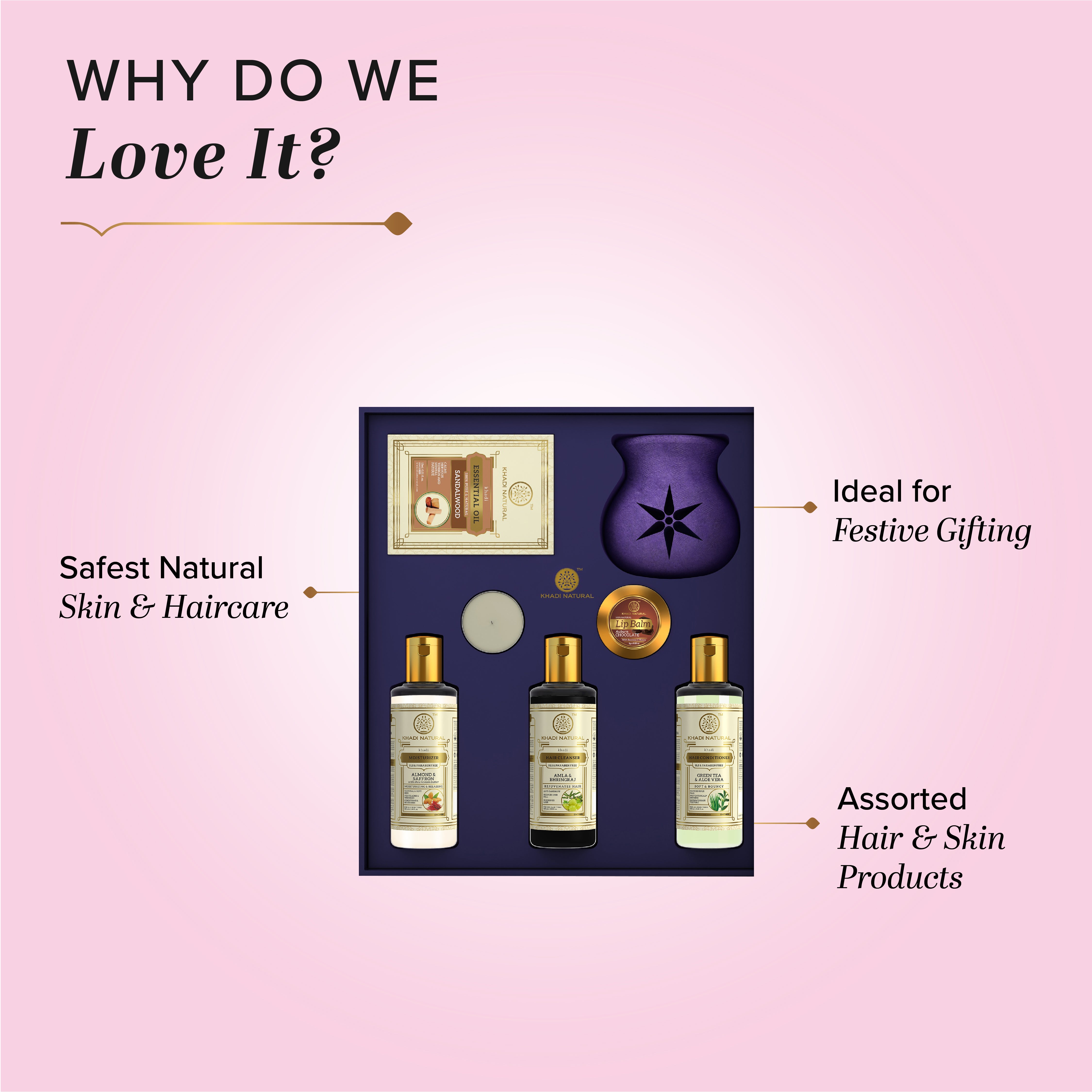 Khadi Natural Shubh Kaamna Assortment Gift Set