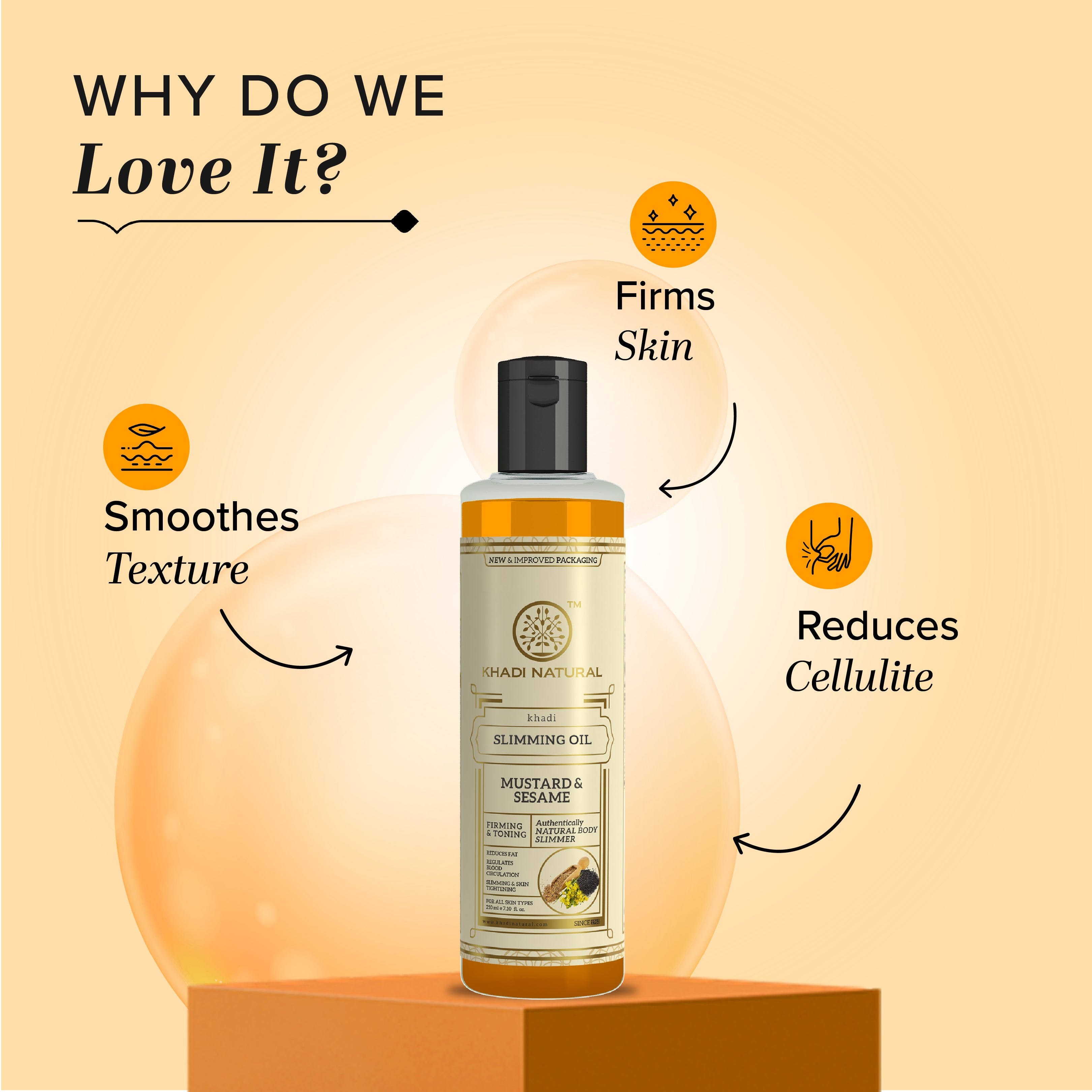 Khadi Natural Slimming Oil - 210ml Sale