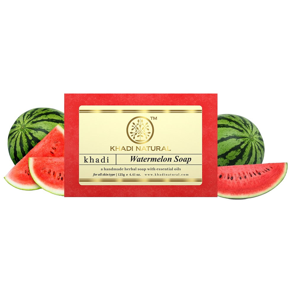 Khadi Natural Herbal Watermelon Soap - 125gm