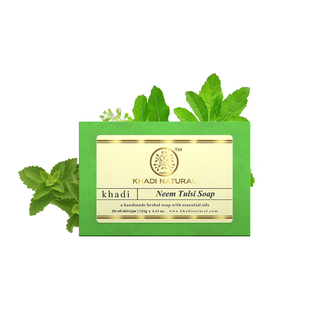 Khadi Natural Neem - Tulsi Soap - 125gm