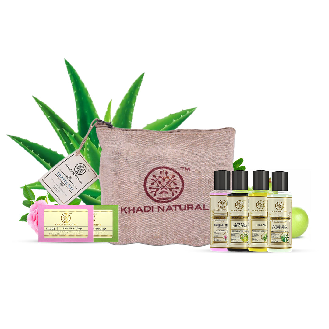 Khadi Natural Herbal Travel Kit
