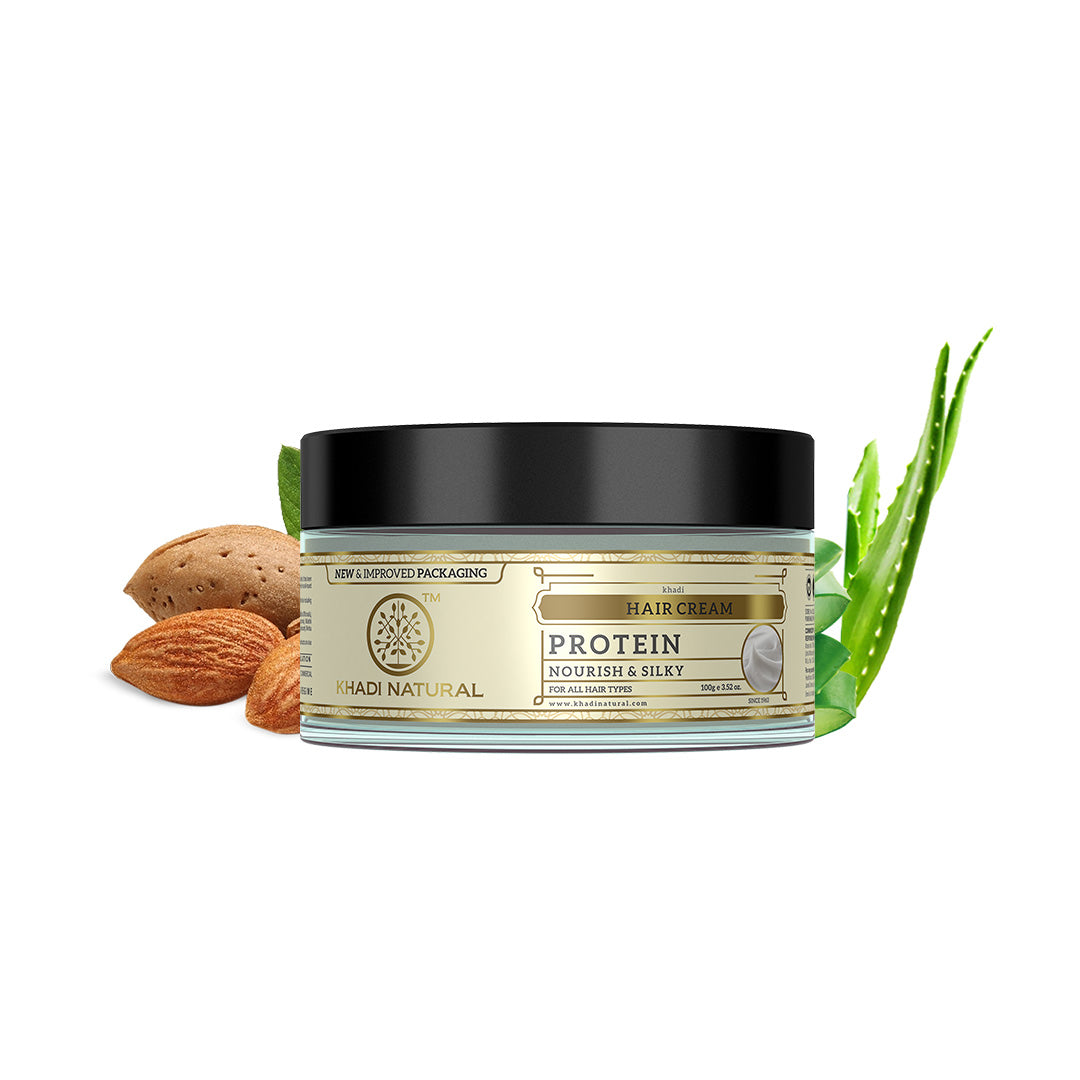 Khadi Natural Herbal Protein Hair Cream - 100gm