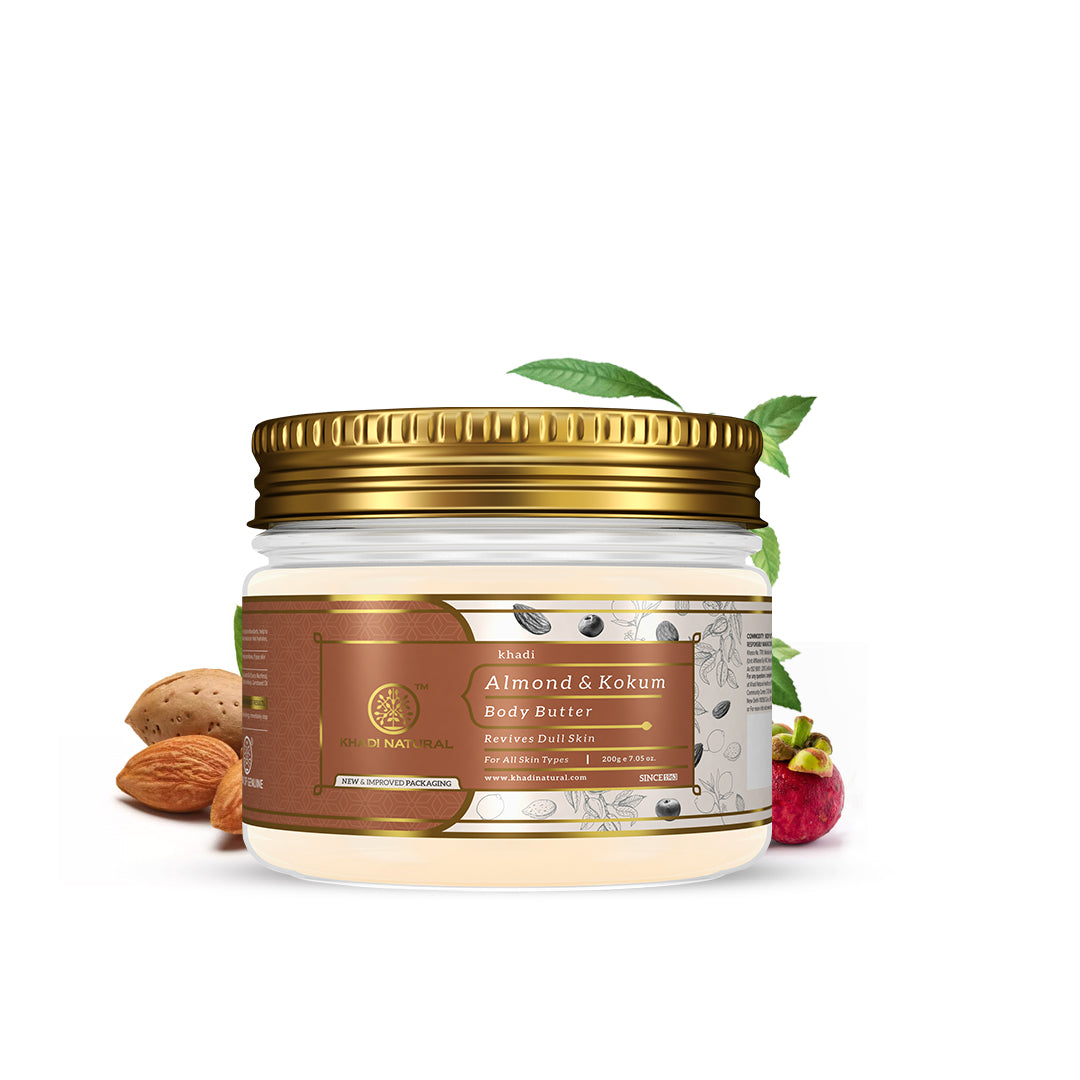 Khadi Natural Almond & Kokum Body Butter 200 g