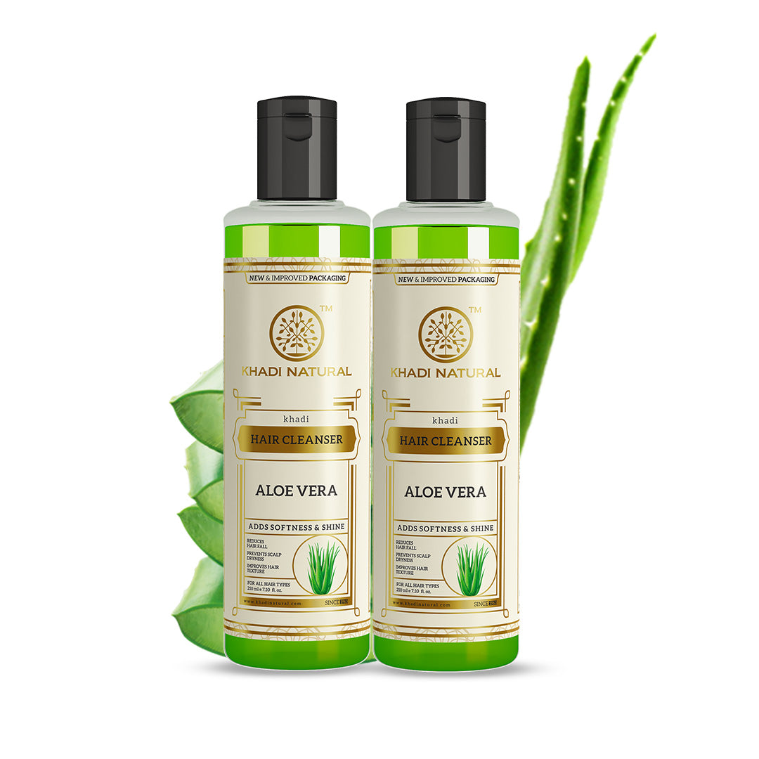 Khadi Natural Aloe Vera Cleanser - Pack of 2