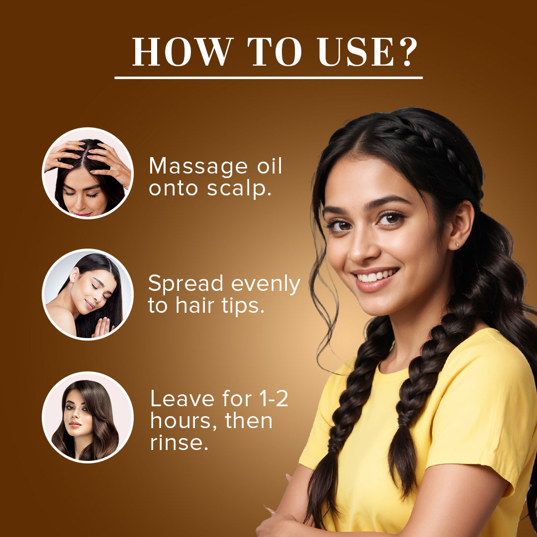 Khadi Natural Soy Protein Hair Oil - Powered Botanics - 200ml