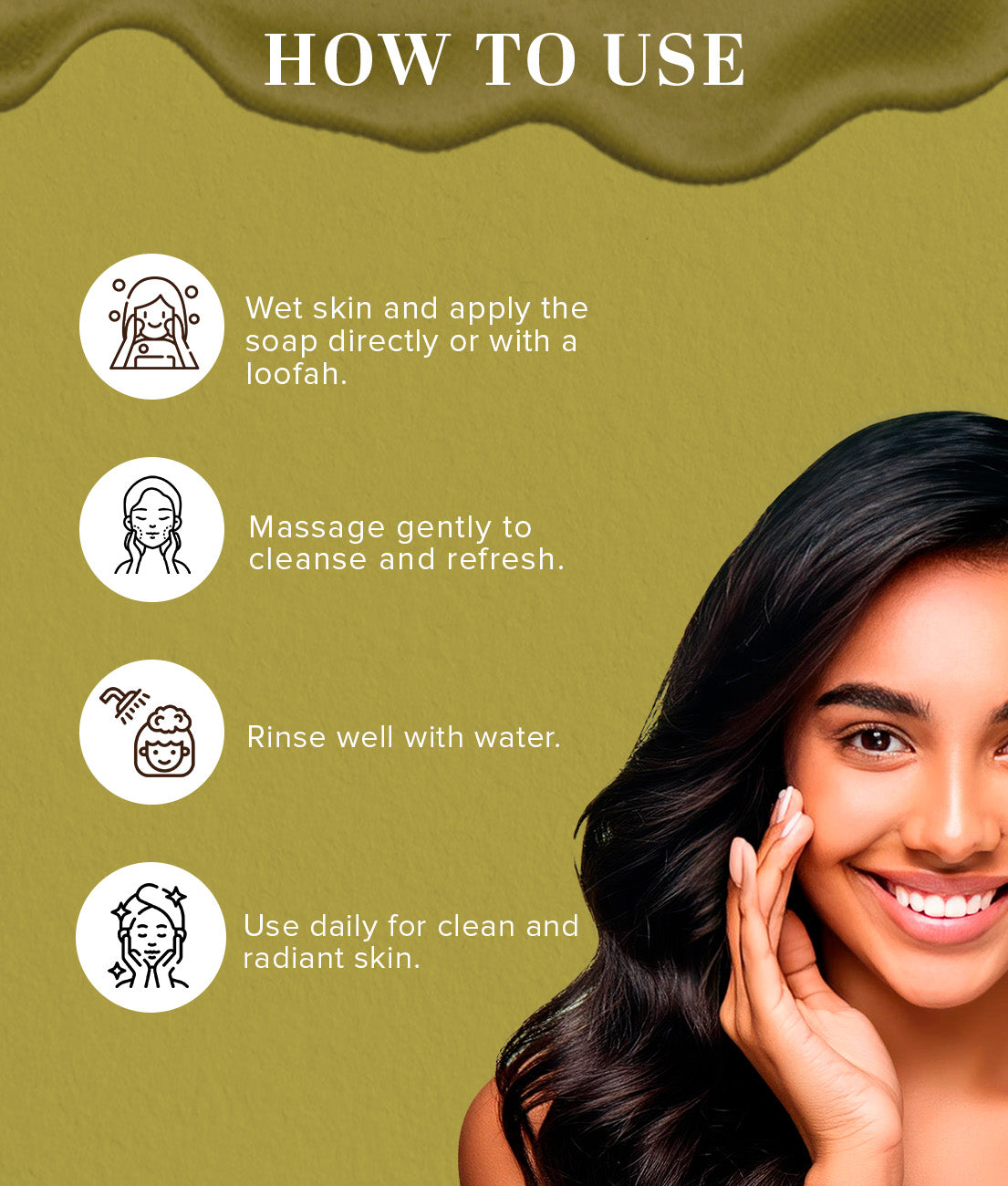 Khadi Natural Herbal Basil Scrub Soap Combo Pack Of 6 – 125gm Each