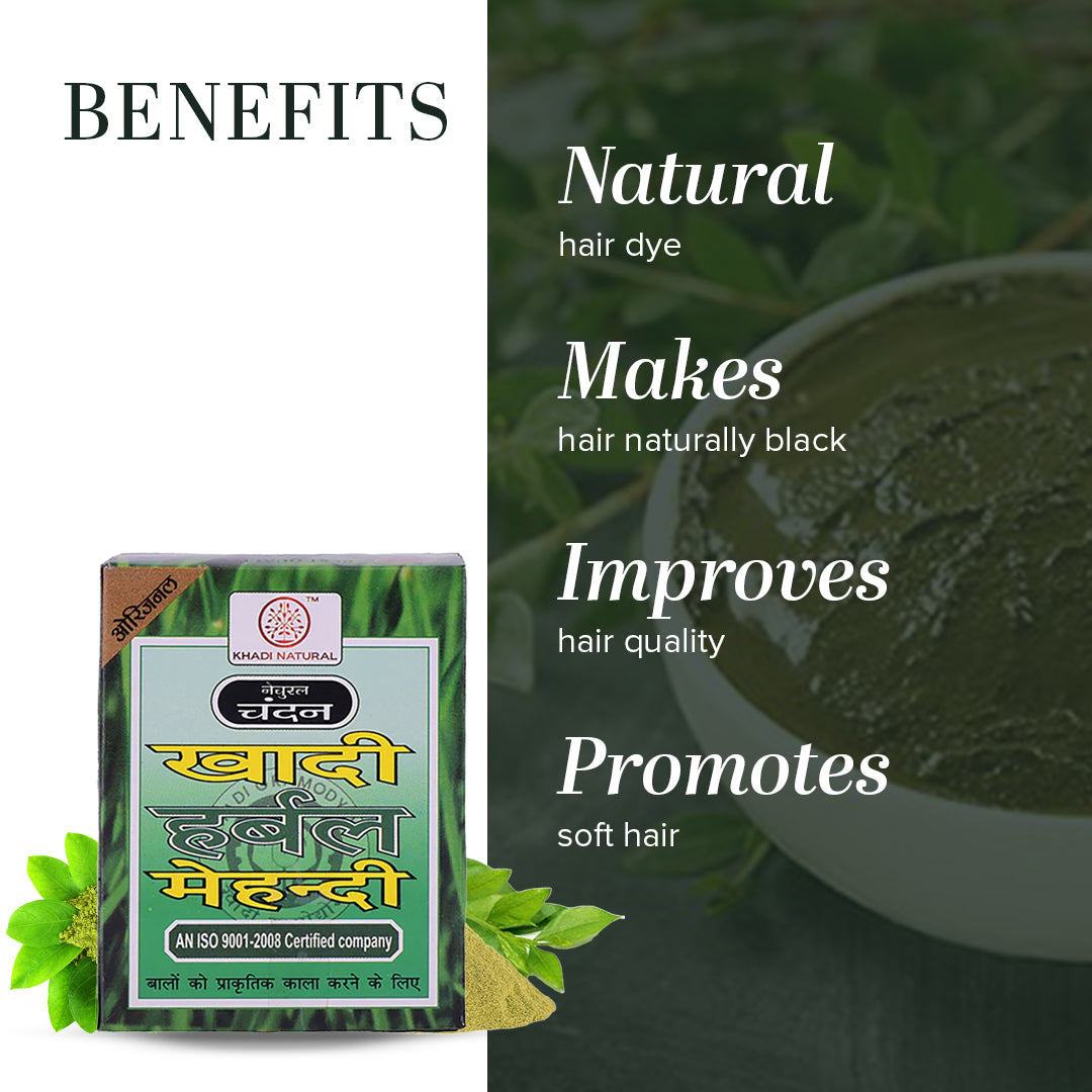Khadi Natural Herbal Black Mehndi- 75 g - Deals