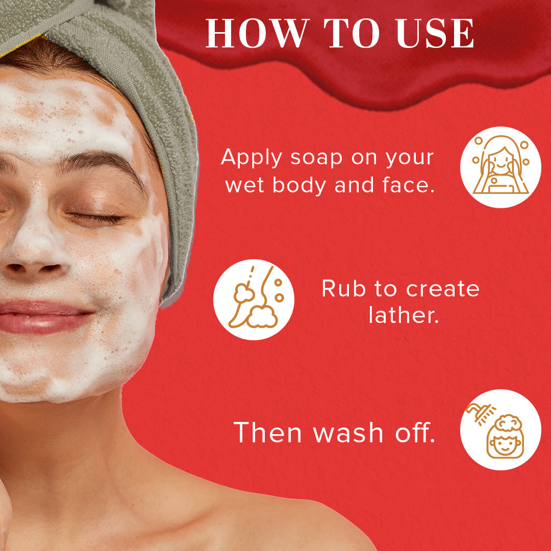 Khadi Natural Herbal Watermelon Soap Combo Pack Of 3 β 125gm Each