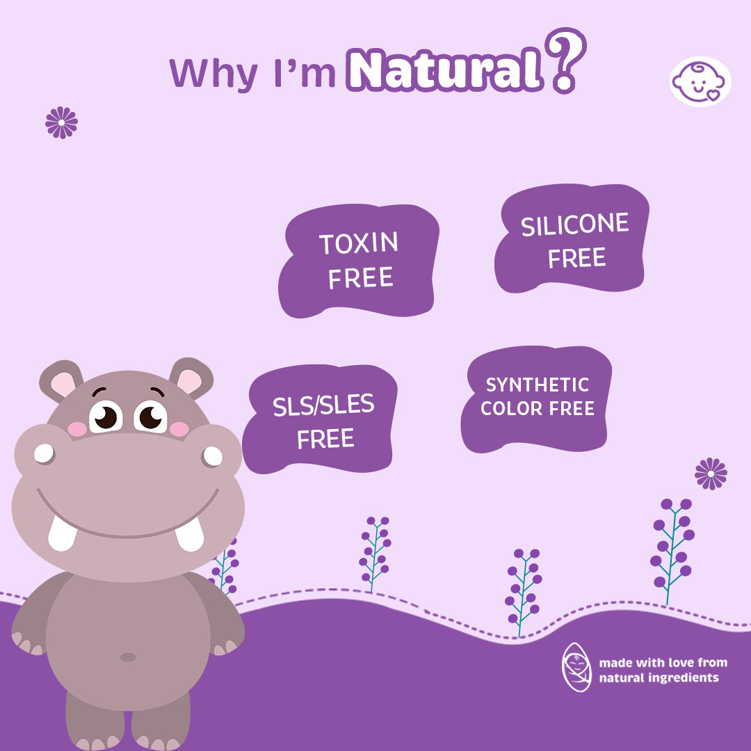 Khadi Natural Baby Hair Oil with Grapeseed and Olive - Lightweight and Non-Sticky Formula - 150ml