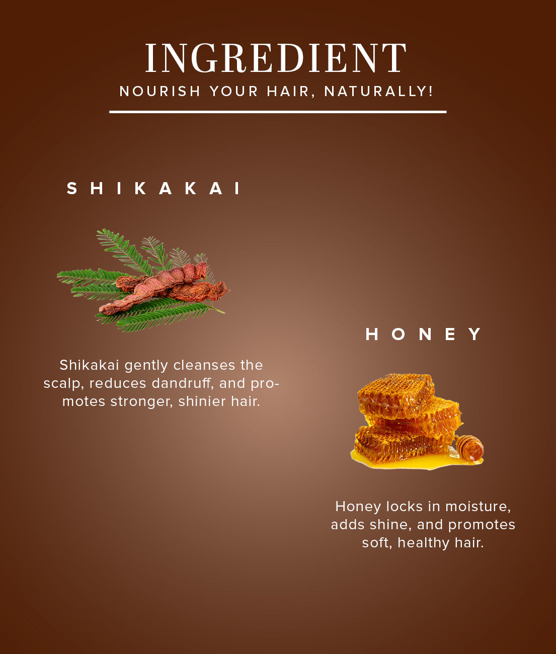 Khadi Natural Shikakai & Honey Hair Oil - Powered Botanics - 200ml