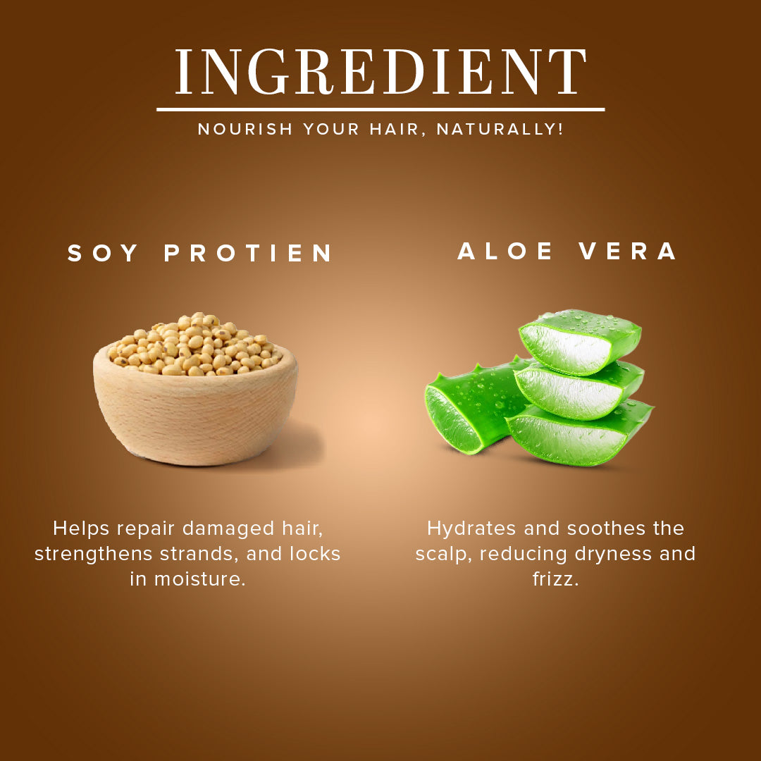 Khadi Natural Soy Protein Hair Oil - Powered Botanics - 200ml