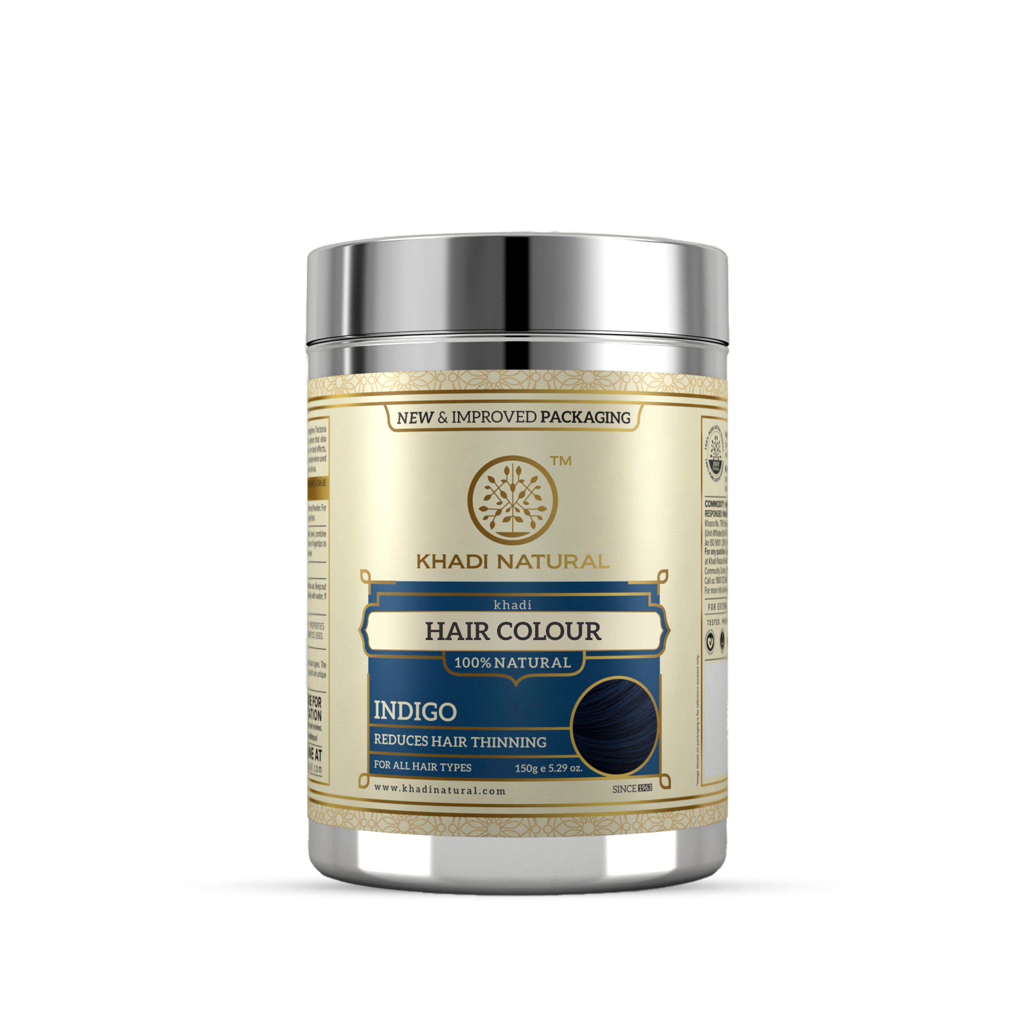 Khadi Natural Indigo Hair Color - 150gm