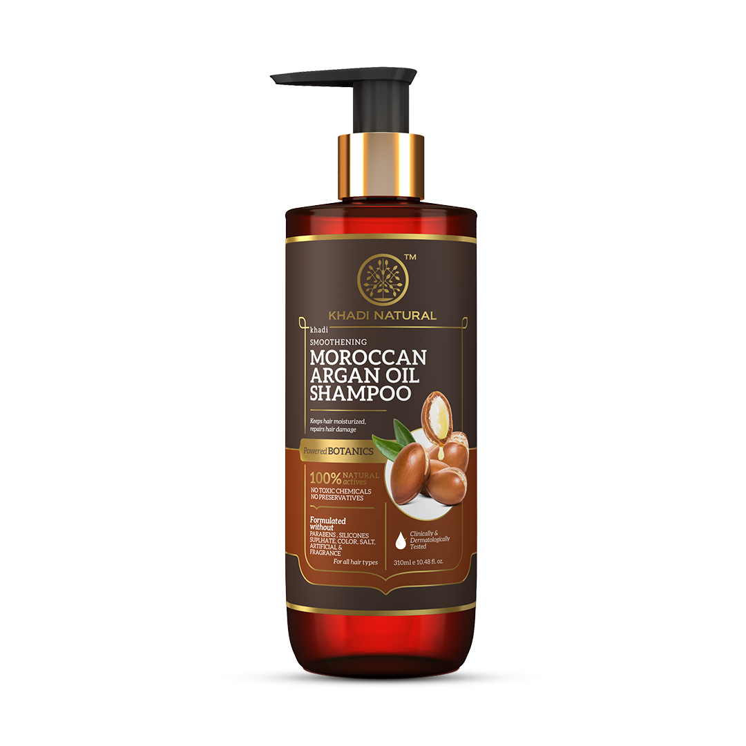 Khadi Natural Moroccan Argan Hair Shampoo Sulphate free - 310ml