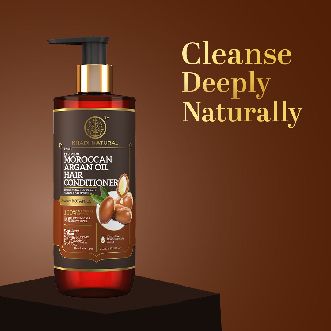 Khadi Natural Moroccan Argan Hair Conditioner 310 ml