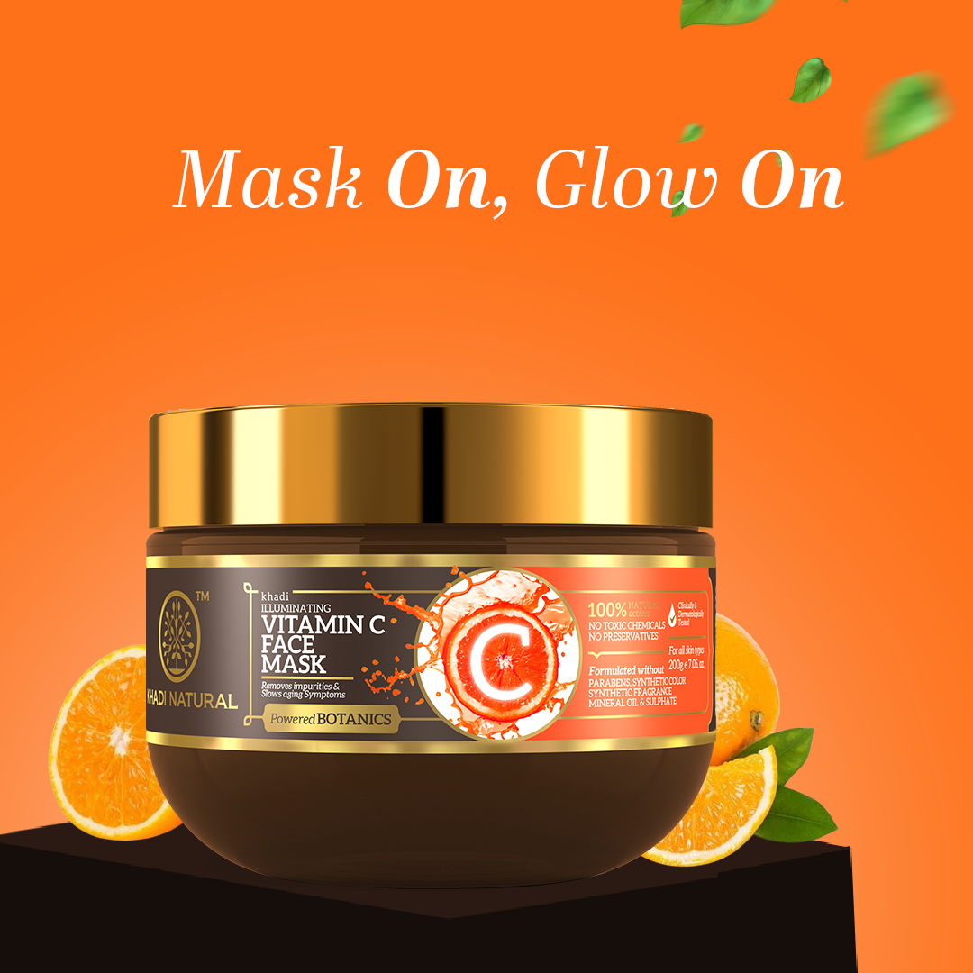 Khadi Natural Vitamin C Face Mask - 200gm