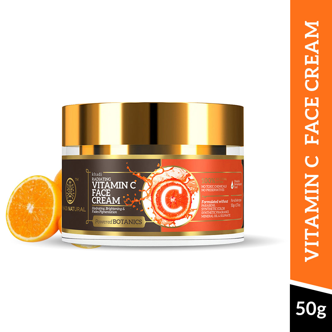 Khadi Natural Vitamin C Face Cream - 50gm