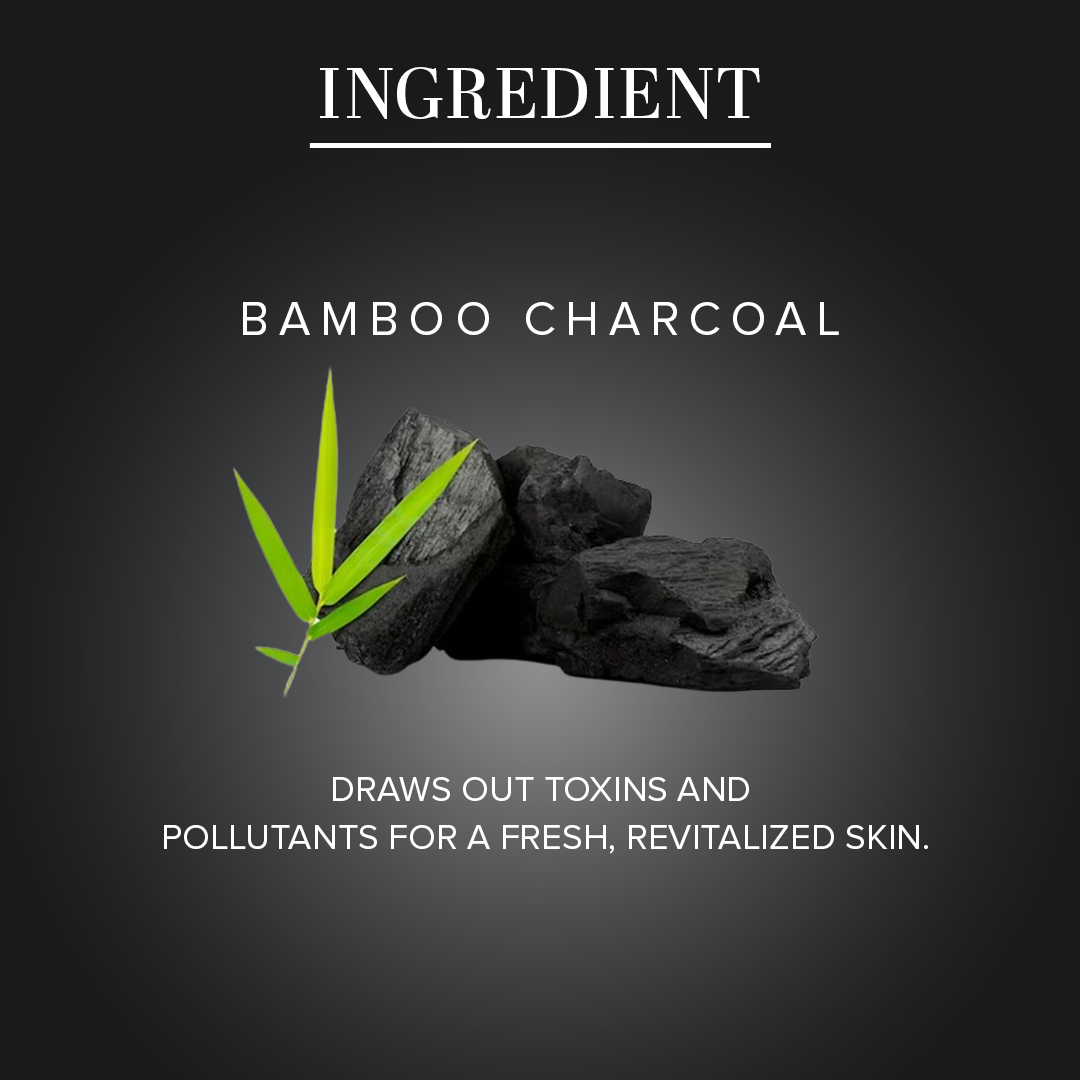 Khadi Natural Activated Bamboo Charcoal Foaming Face Wash with In- Built Face Brush - 150ml