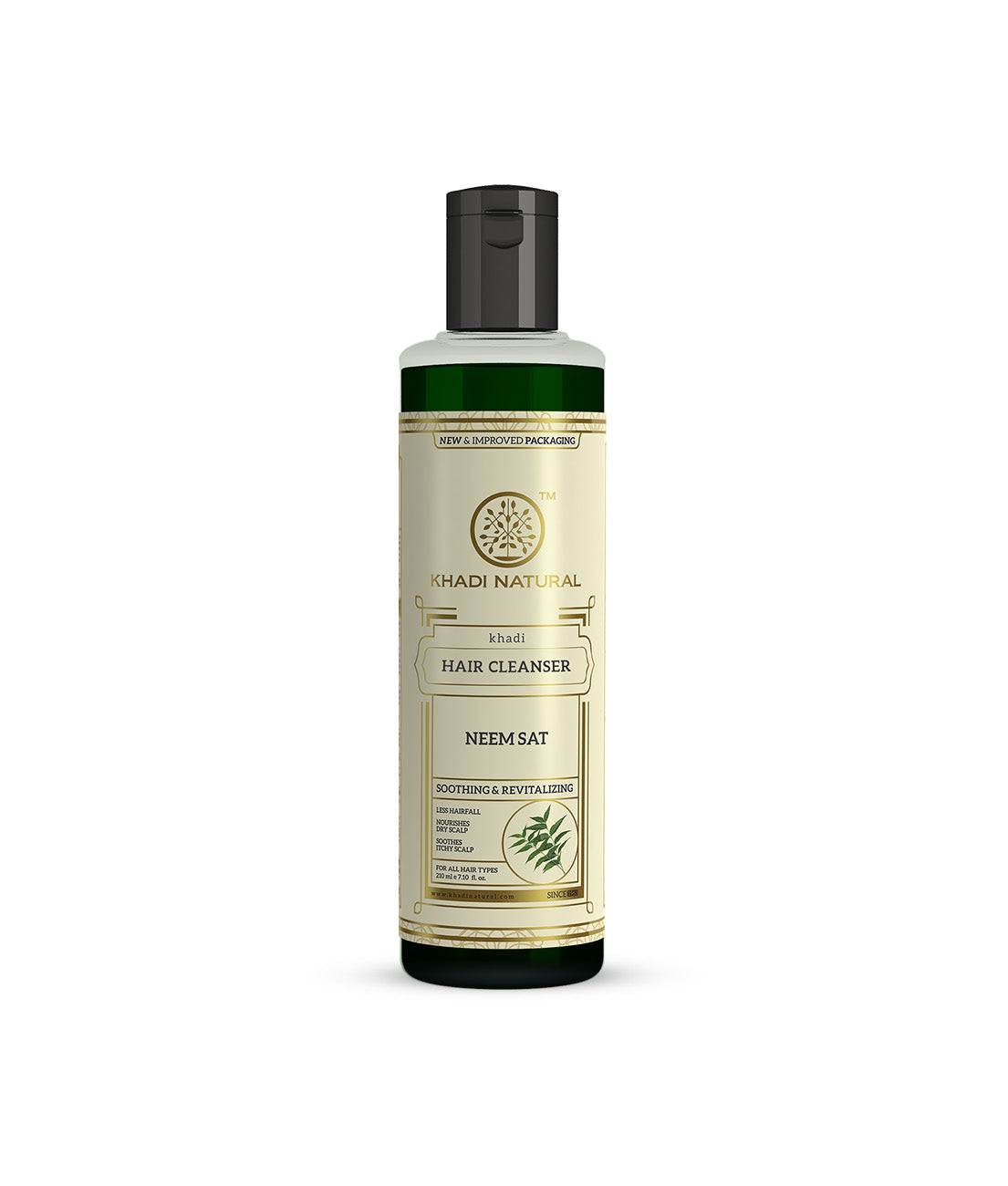 Khadi Natural Neem Sat Hair Cleanser - 210ml