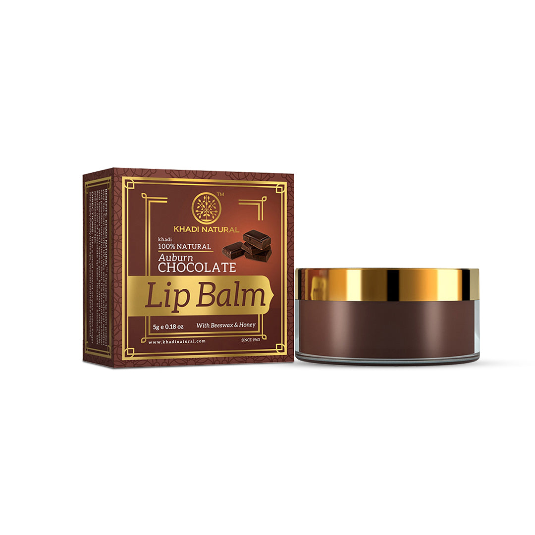 Khadi Natural Chocolate Lip Balm - 5gm
