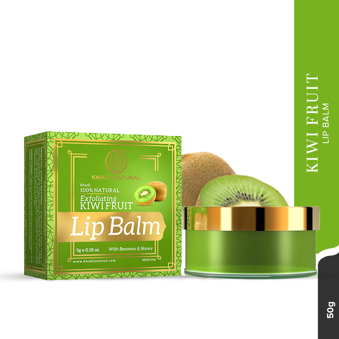 Khadi Natural Kiwi Fruit Lip Balm - 5gm
