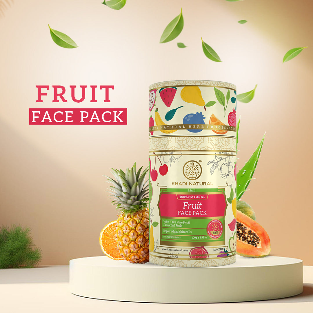 Khadi Natural Fruit Face Pack - 100gm