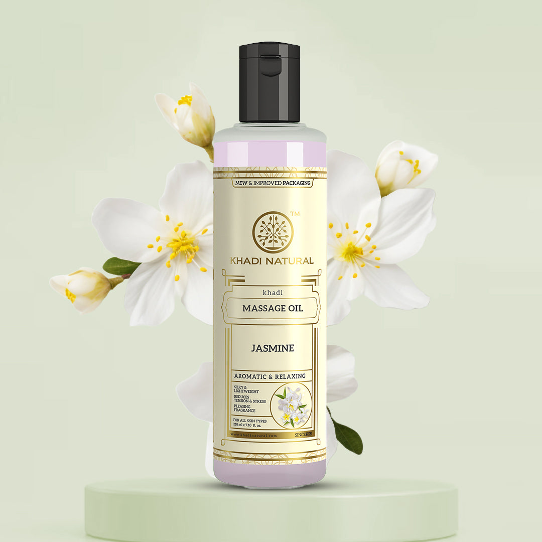 Khadi Natural Jasmine Massage Oil - 210ml