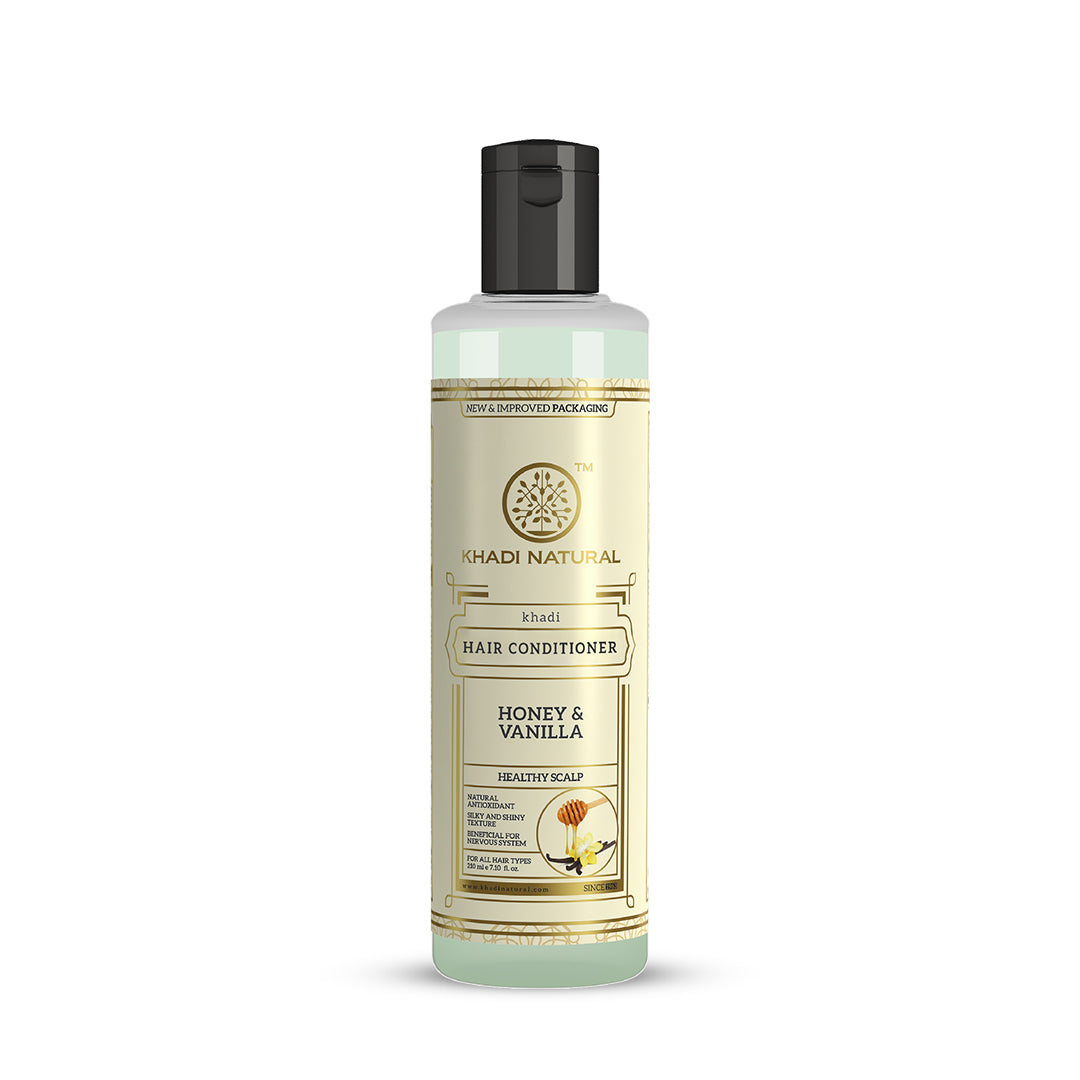 Khadi Natural Honey & Vanilla Hair Conditioner - 210ml