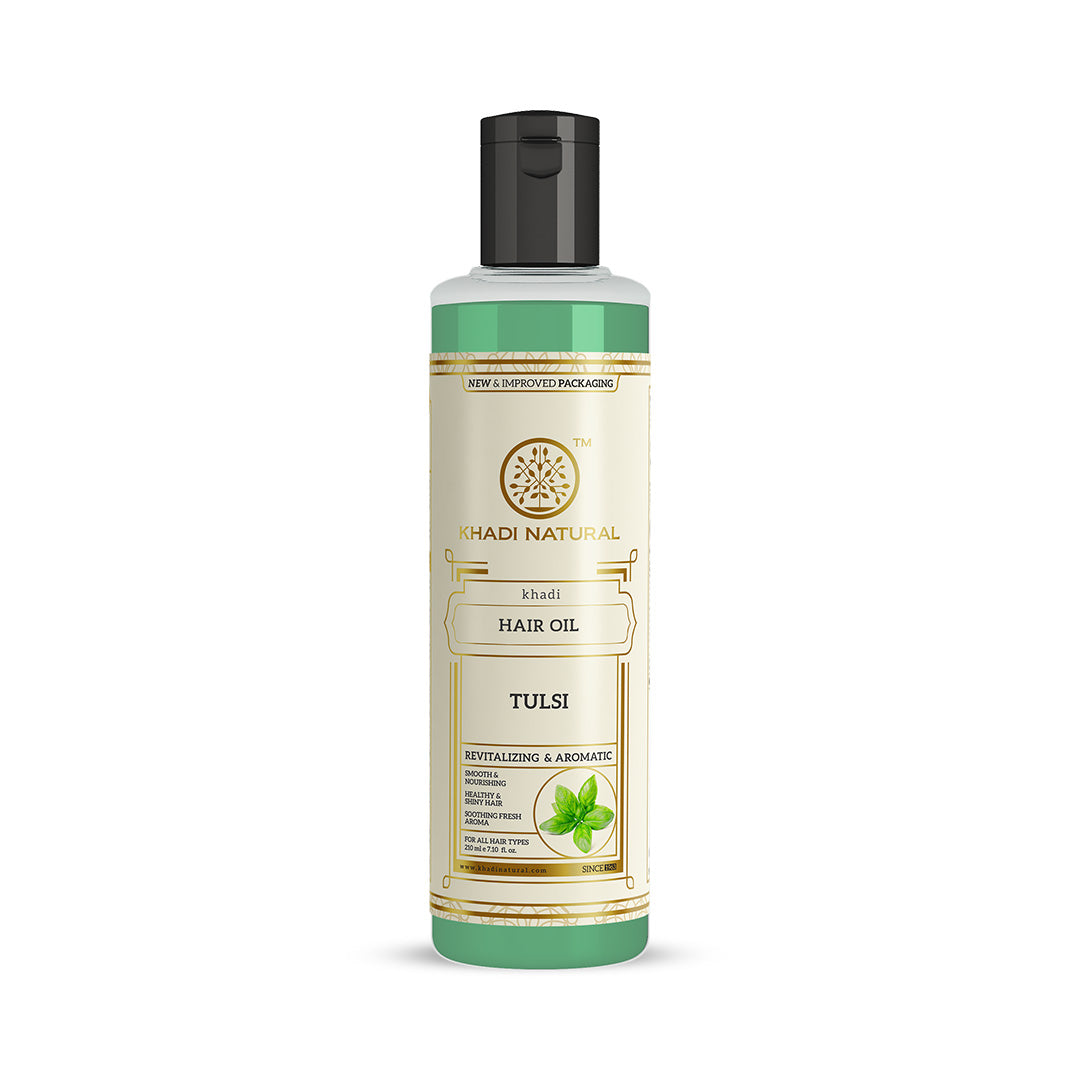Khadi Natural Tulsi Hair Oil - 210ml Sale