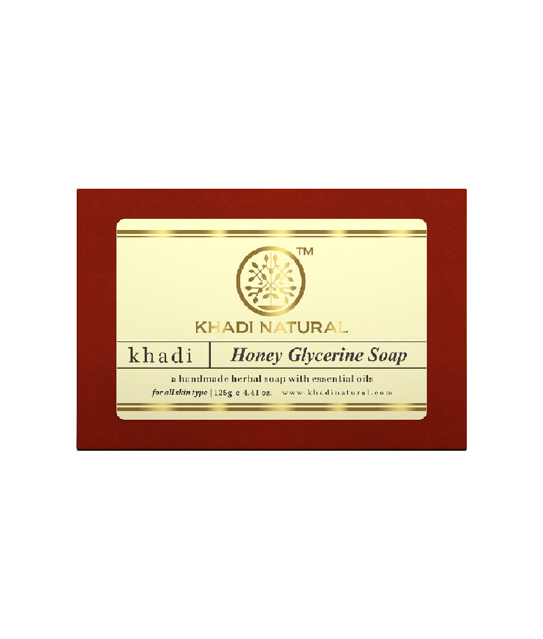 Khadi Natural Honey Glycerine Soap 125gm