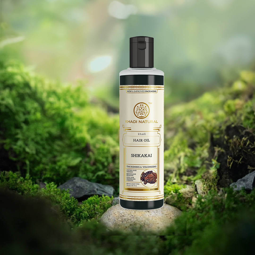 Khadi Natural Shikakai Hair Oil - 210ml
