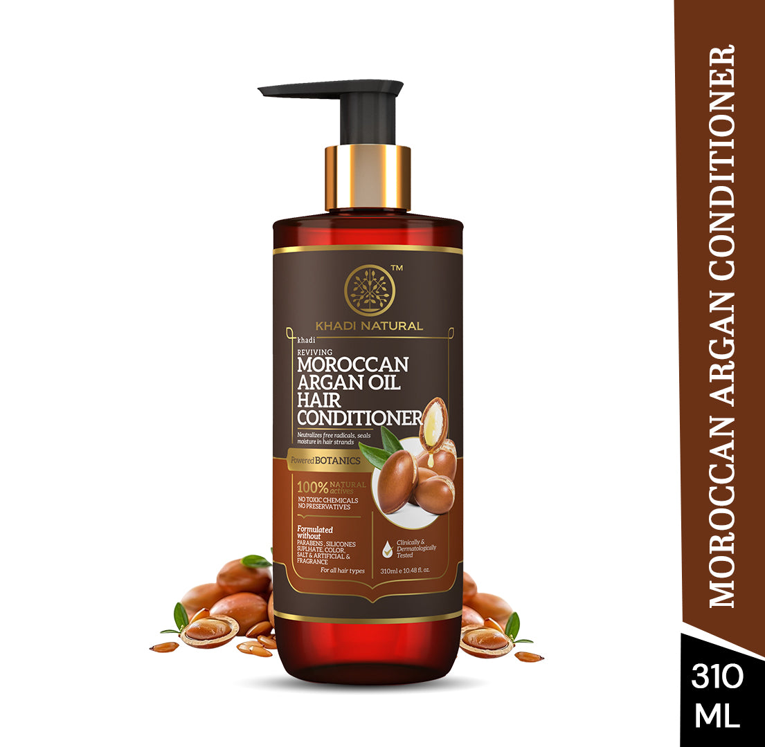 Khadi Natural Moroccan Argan Hair Conditioner - 310ml
