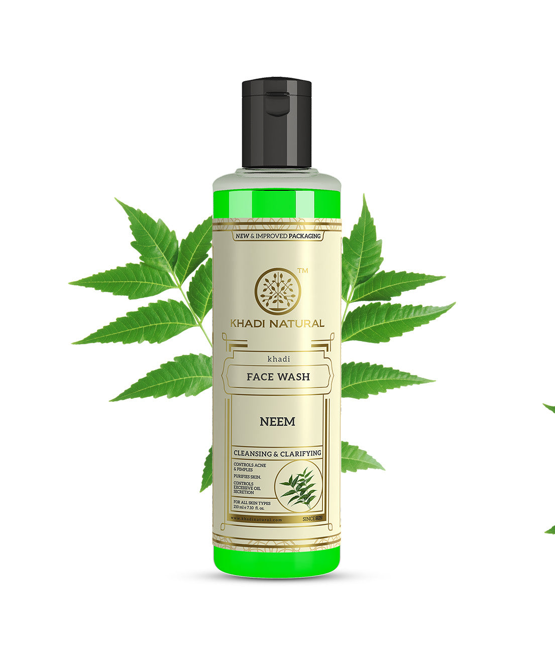 Khadi Natural Neem Face Wash - 210ml
