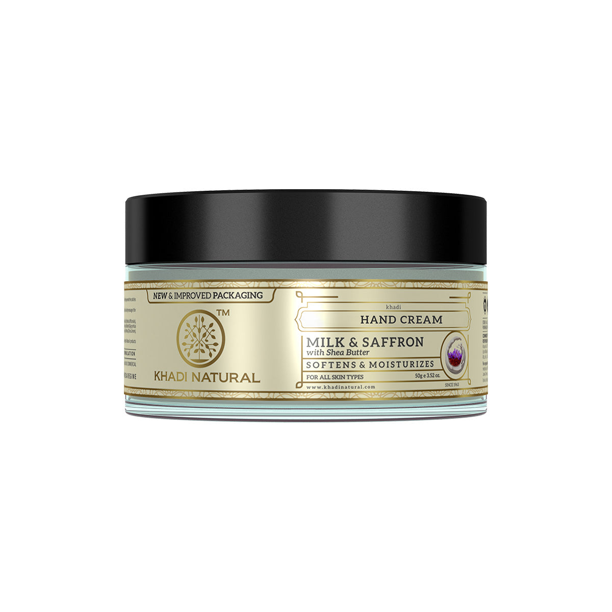 Khadi Natural Milk & Saffron Hand Cream - 50gm
