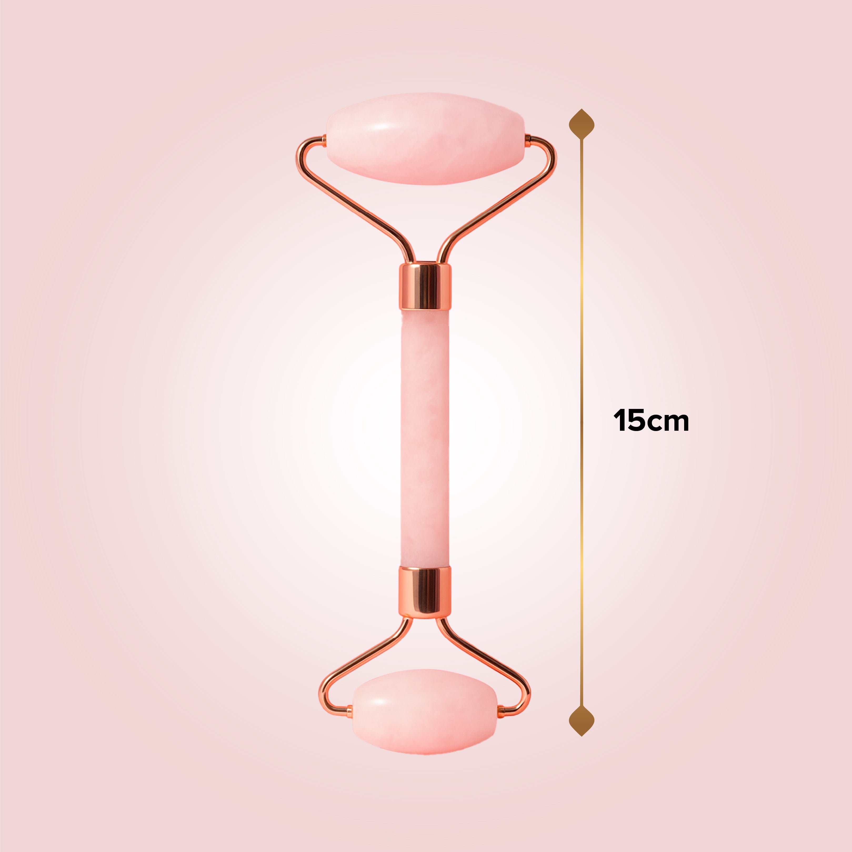 Khadi Natural Rose Quartz Facial Roller