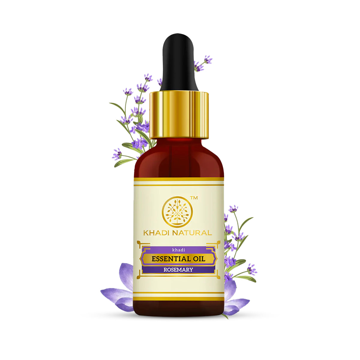 Khadi Natural Herbal Rosemary Essential Oil - 15ml