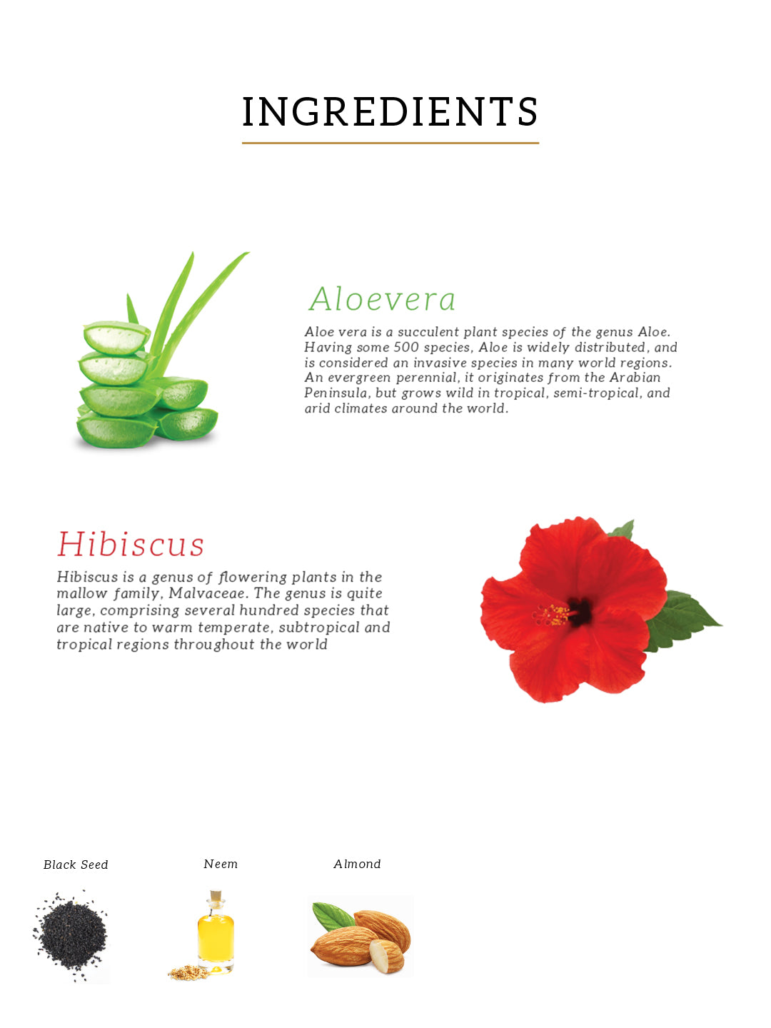 Khadi Natural Hibiscus & Aloe Vera Hair Oil - Mineral Oil, Silicones, Synthetic Fragrance Free - 200ml