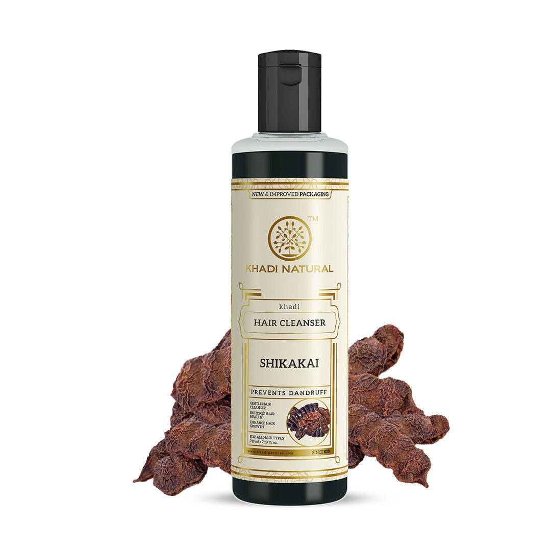 Khadi Natural Shikakai Hair Cleanser - 210ml