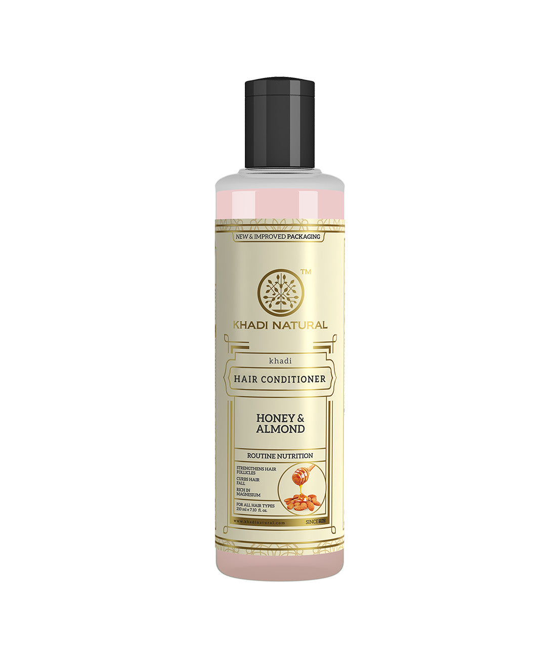 Khadi Natural Honey & Almond Hair Conditioner - 210ml