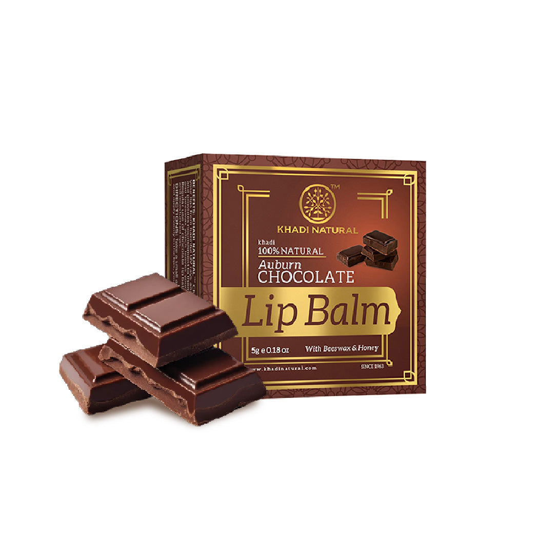 Khadi Natural Chocolate Lip Balm - 5gm