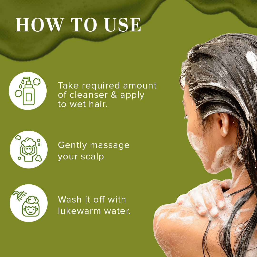 Khadi Natural Amla & Bhringraj Hair Cleanser Combo Pack of 2 - 210ml Each