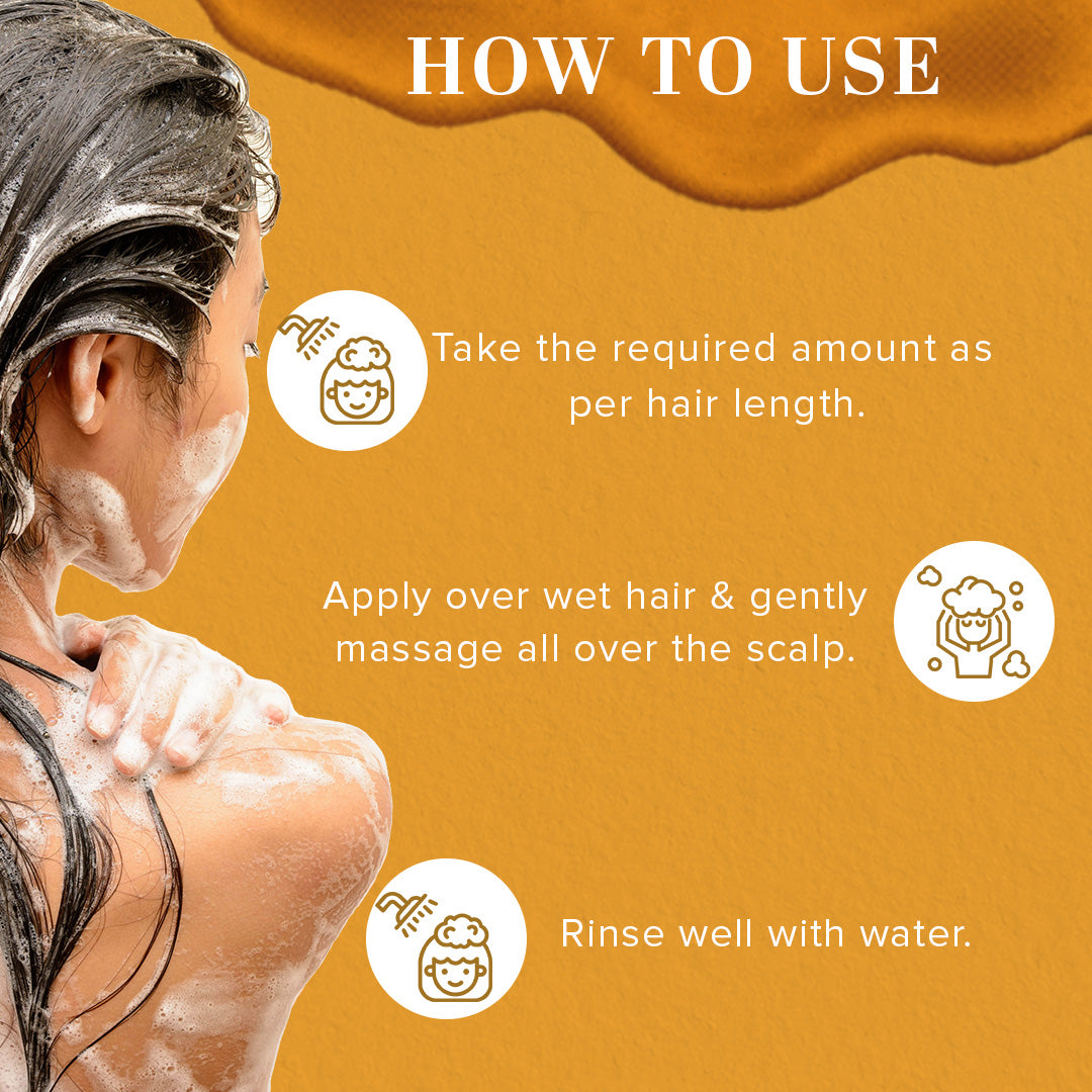 Khadi Natural Honey & Vanilla Hair Cleanser - 210ml