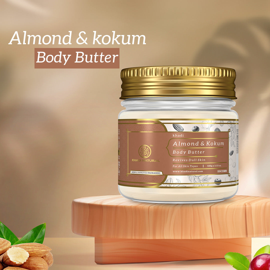 Khadi Natural Almond & Kokum Body Butter - 100gm Sale