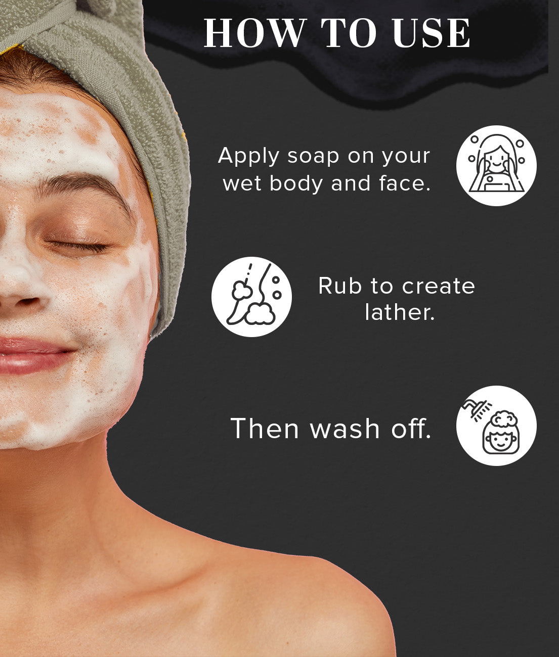 Khadi Natural Neem Charcoal Soap - 125gm