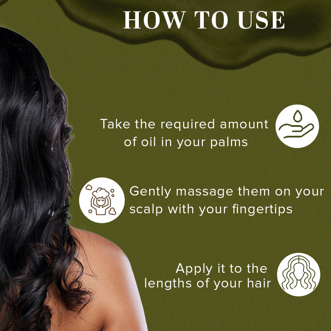 Khadi Natural Henna & Rosemary Hair Oil β Paraben & Mineral Oil Free (210ml)