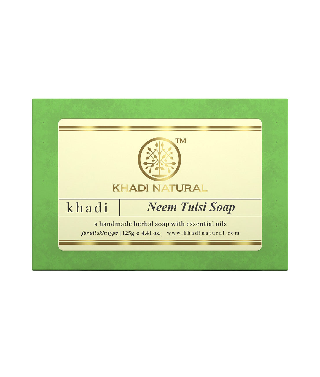 Khadi Natural Neem - Tulsi Soap - 125gm
