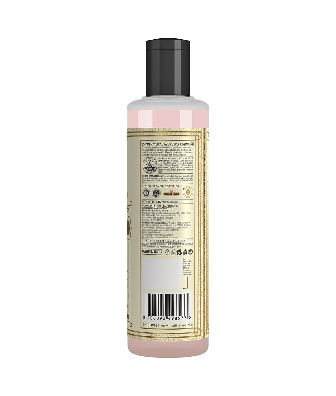 Khadi Natural Honey & Almond Hair Conditioner - 210ml