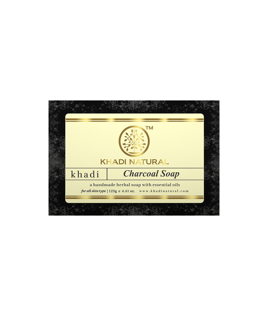 Khadi Natural Charcoal Soap - 125gm